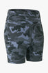 Camo High Waisted Yoga Shorts - Trendy & Comfortable Workout Wear