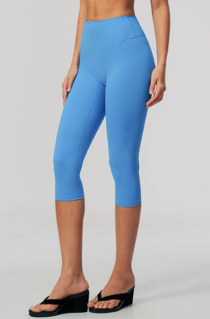 Tummy Control Capri Yoga Leggings