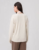 Loose V Neck Loose Long Sleeves T-Shirts Casual Yoga Tops