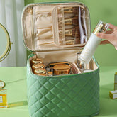 Large Travel Makeup Bag Organizer Cosmetic Bags with Dividers