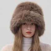 Faux Fur Bucket Hat