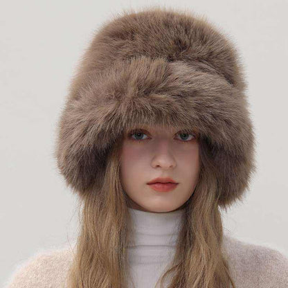 Faux Fur Bucket Hat | Cozy &amp; Stylish for a Chic Winter Look