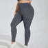 Plus Size Seamless Sports Leggings with Pocket | Stylish & Comfortable