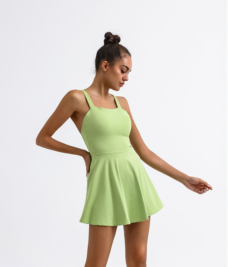 One Piece Sleeveless Tennis Dress