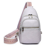 Retro PU Leather Crossbody Bag