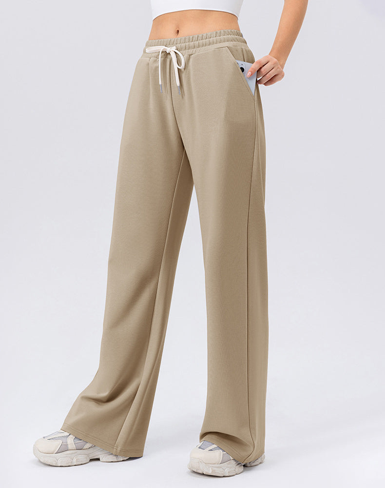 Straight Leg Drawstring  Loose Casual Sweatpants