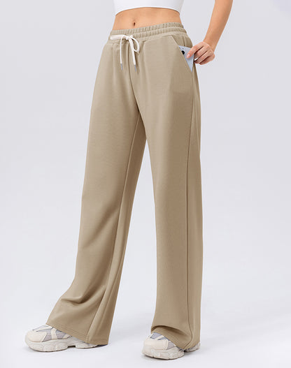 Straight Leg Drawstring  Loose Casual Sweatpants