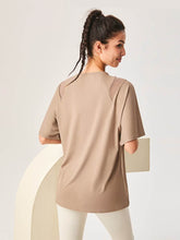 Mesh Short Sleeved Sports Loose T-Shirt