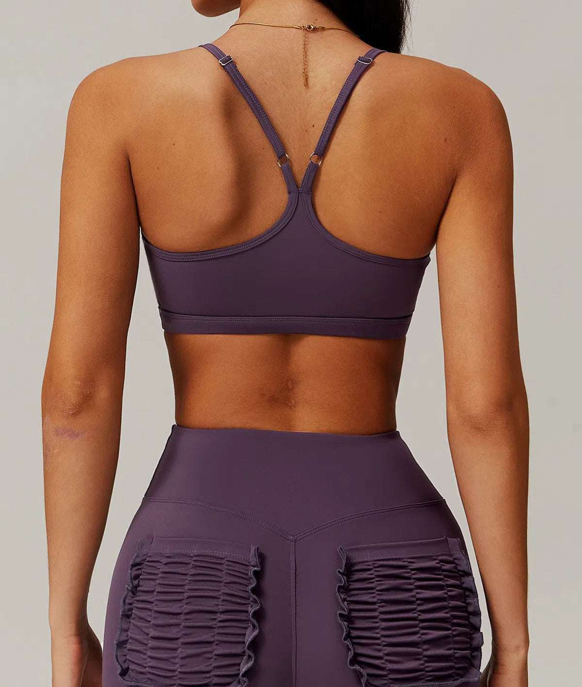 Fashion Y-Shaped Back Sports Bra | Trendy and Functional Activewear