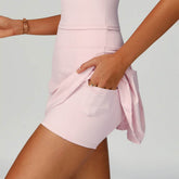 A Line Tennis Golf Skirt with Short and Pockets