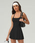 Tennis Golf Dress with Short and Pocket