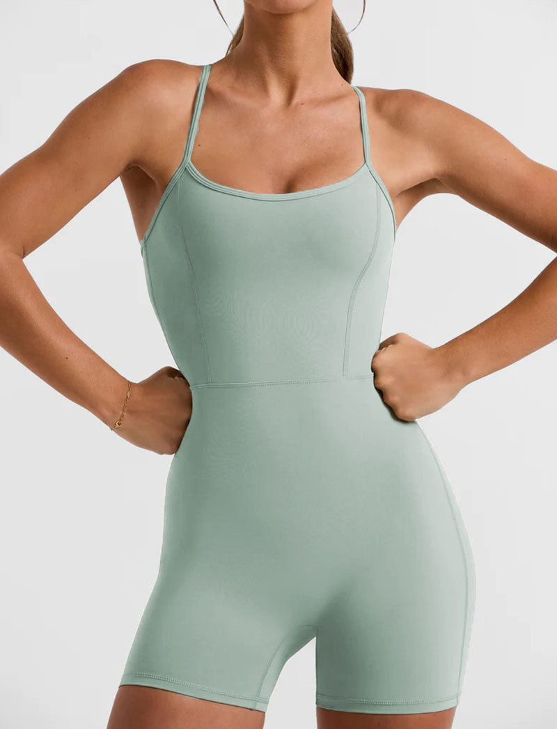 Hollow Back Butt Lift Yoga Jumpsuit