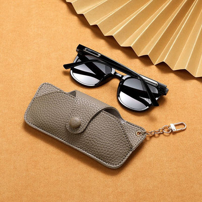 Snap Button Glasses Bag