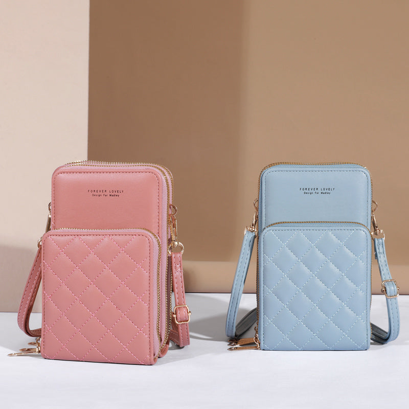 Three-Layer Small Cellphone Bag