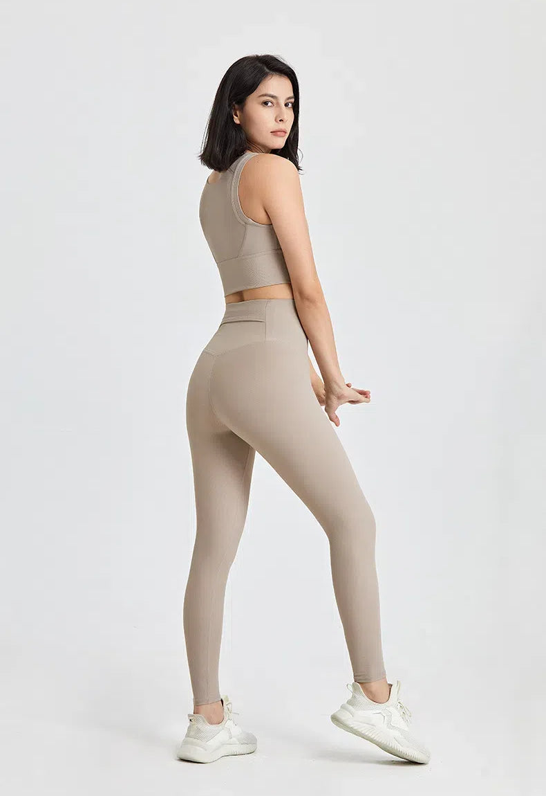 High Waist Tummy Control Leggings with Pockets