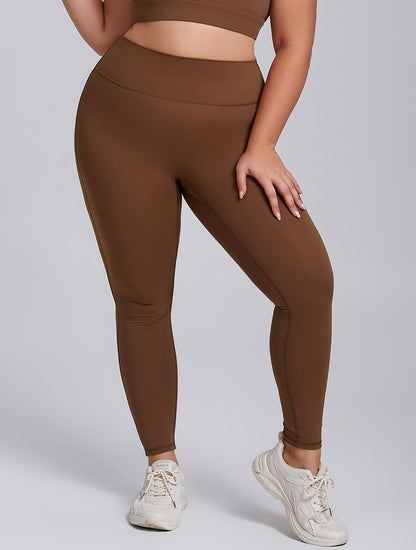 Plus Size High Waist Tummy Control Yoga Leggings