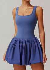 Athletic Tennis Dress With Pocket