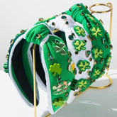 Clover Headband for Saint Patrick&