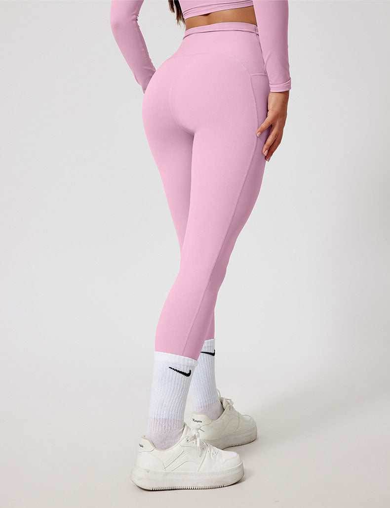 V Shape High Waist Yoga Leggings