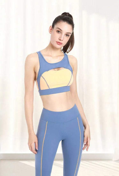 Yoga Sets with Bra and Flare Pant | Perfect for Fitness or Casual Wear