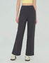 High Waist Straight Leg Pants Casual Trousers with Pocket
