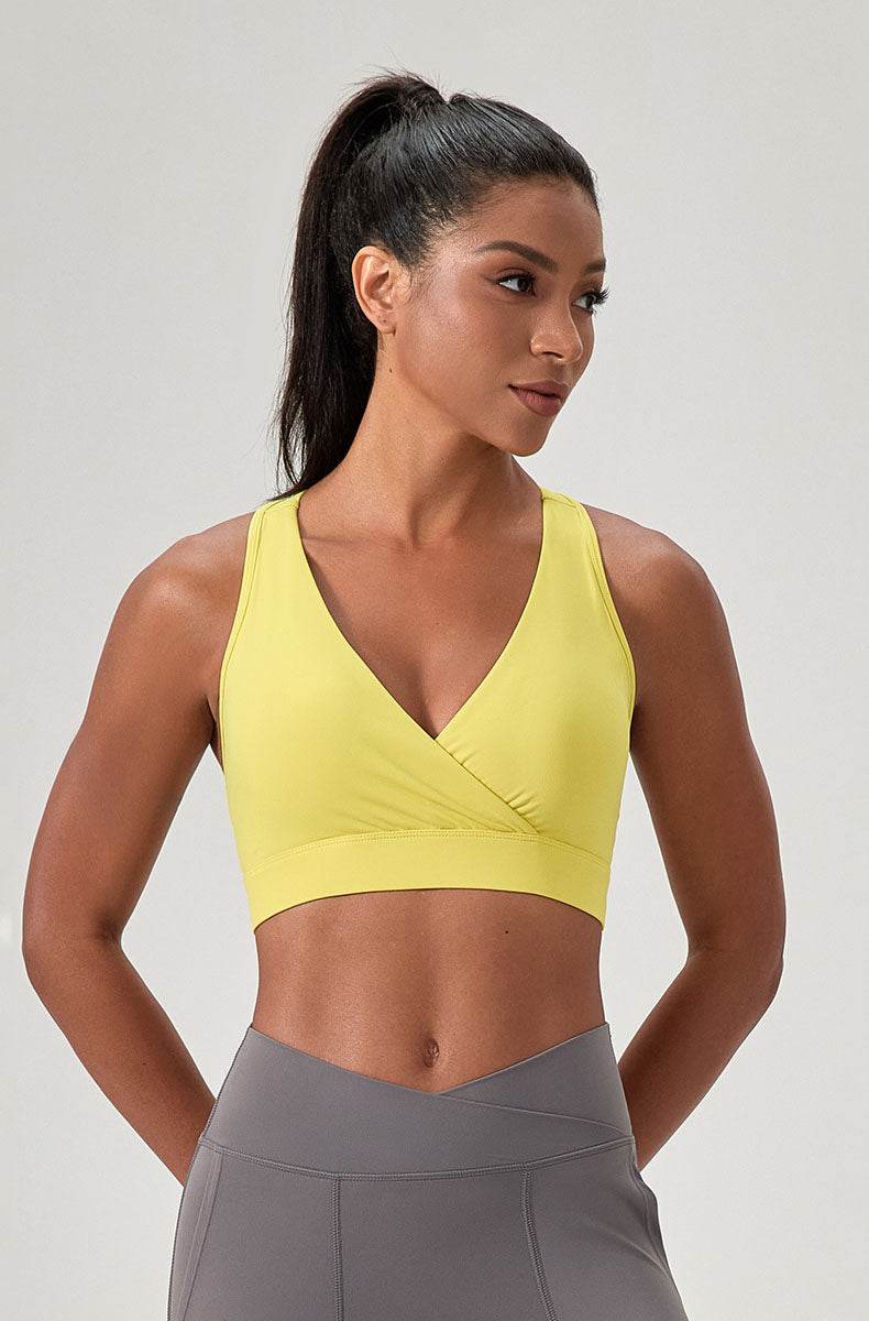 Two Ways Twist Racerback Sports Bra