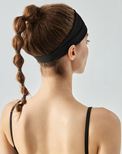 Wide Elastic Soft Sports Headband