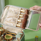 Large Travel Makeup Bag Organizer Cosmetic Bags with Dividers