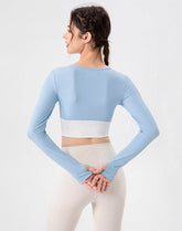 Cropped Button Cardigan Long Sleeve Casual Soft Knit