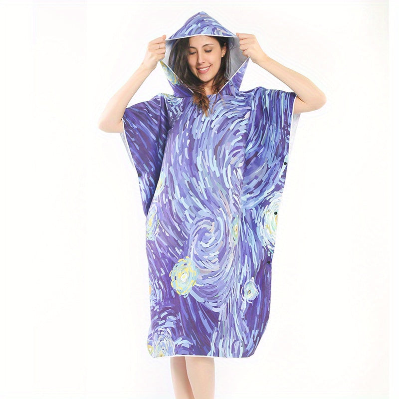 Microfiber Hooded Beach Towel