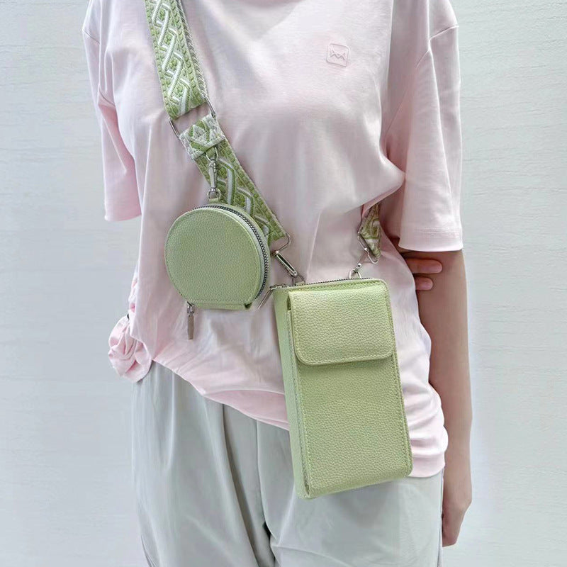 Compact Shoulder Cellphone Bag with Coin Purse