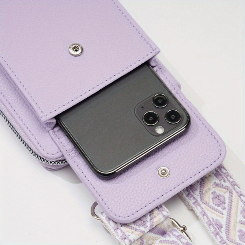 Compact Shoulder Cellphone Bag with Coin Purse