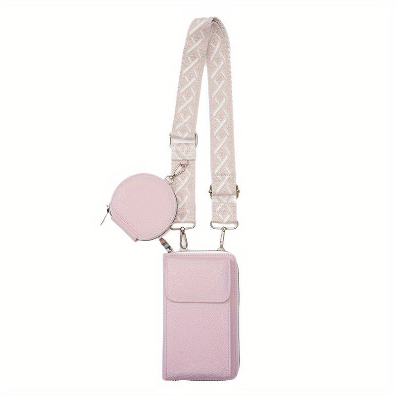 Compact Shoulder Cellphone Bag with Coin Purse