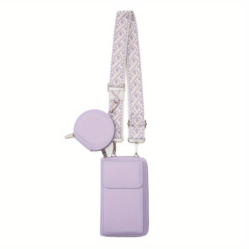 Compact Shoulder Cellphone Bag with Coin Purse