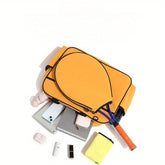 Canvas Tennis Shoulder Bag Pickleball Tote Handbag