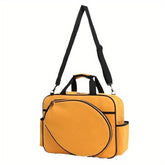 Canvas Tennis Shoulder Bag Pickleball Tote Handbag