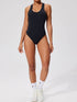 U Neck Thong Cami One Piece Bodysuit Top