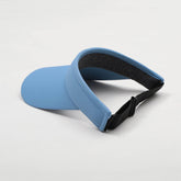 Wide Brim Sports Visor Hats Adjustable Empty Top Cap