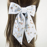 Game Day Hair Bow Clips Rhinestone Baseball Hair Accessories