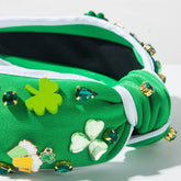 Clover Headband for Saint Patrick&