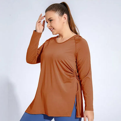 Plus Size Long Sleeve Hoodie