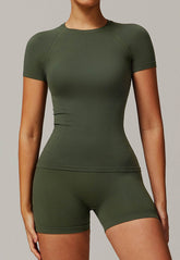 Short Sleeve Slim Fit Sports T-Shirts