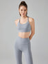 Cross Spaghetti Straps Sports Bra with Removable Chest Pad