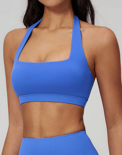 Halter Square Neck Sports Bra