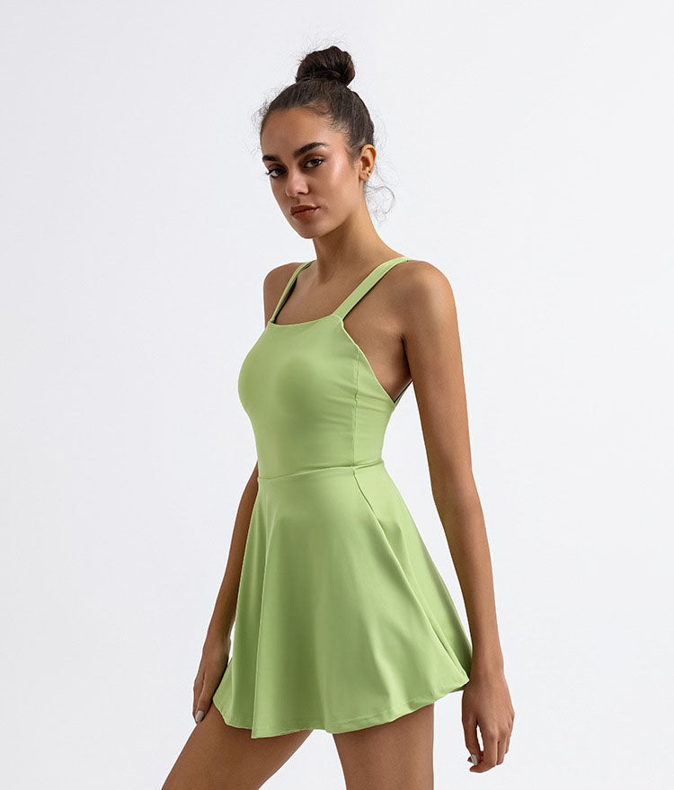 One Piece Sleeveless Tennis Dress