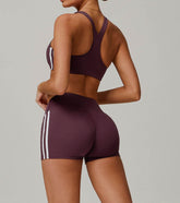 Square Neck Yoga Bra Cami Crop Top