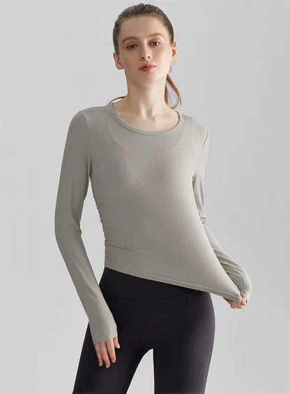 Long Sleeve Yoga T-Shirt | Cozy &amp; Functional for Active Lifestyles