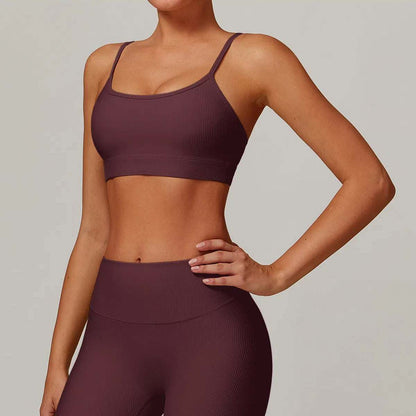 Thin Shoulder Straps Sports Bra | Perfect for Fitness and Workouts