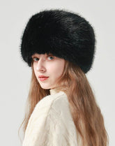 Fuzzy Furry Winter Faux Fur Hat Warm Fluffy Bucket Hat