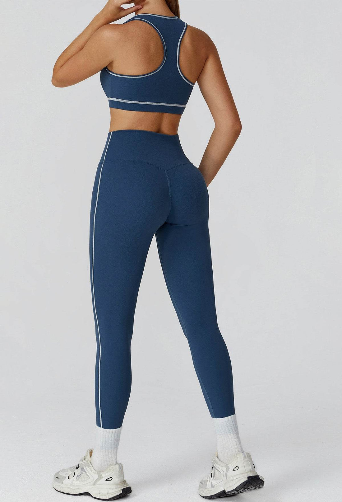 Athletic Wear with Racerback Sports Bra and Legging
